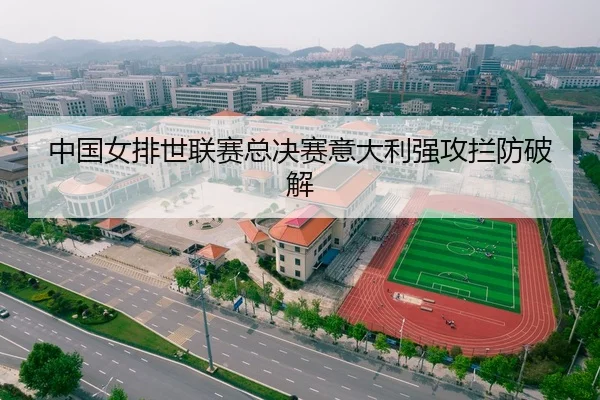 中国女排世联赛总决赛意大利强攻拦防破解
